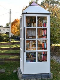 Bücherzellen gibt es bereits in vielen Orten. Nun soll auch Rossau eine bekommen.