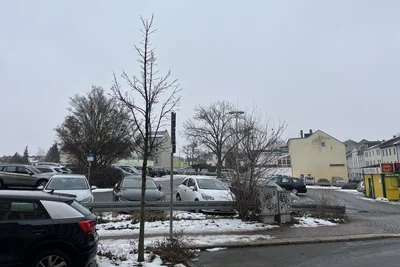 Der Tatort: der Parkplatz an der Forst-/Stresemannstraße.