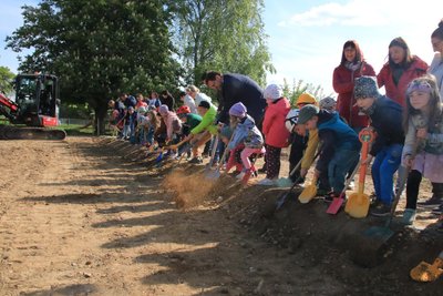 Fast genau ein Jahr nach dem Spatenstich wird der Neubau fertiggestellt.