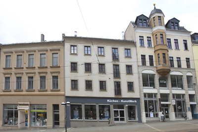 Die Galerie Forum K befindet sich an der Bahnhofstraße 39 in Plauen.
