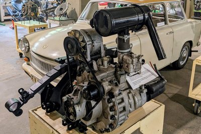 Der Wankelmotor war für alle Fahrzeuge vorgesehen - in stärkerer Version auch für Wartburg und Barkas.
