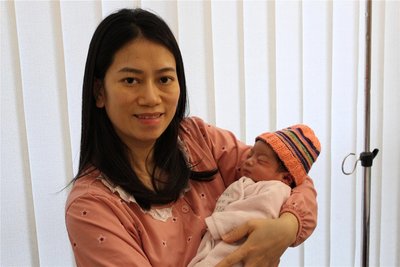 Die kleine Minh Anh Mia Pham kam am Neujahrstag 14.55 Uhr in Werdau zur Welt.