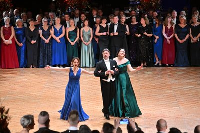 Chemnitzer Opernball 2025 im Opernhaus Chemnitz.