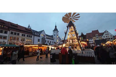 Der Christmarkt in Freiberg gilt als einer der schönsten in Deutschland.