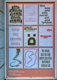 "95 Thesen der Kunst" von Jana Gunstheimer und Tom Ackermann in Zwickau (2022).