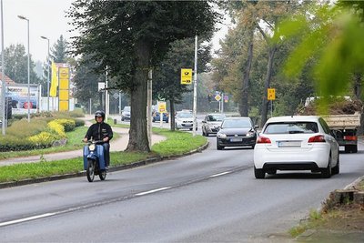 Die B 175 in Glauchau soll zweispurig ausgebaut werden.