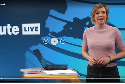 Christina von Ungern-Sternberg moderierte die Ausgabe von „ZDF Heute“, um die es nun Ärger gibt.