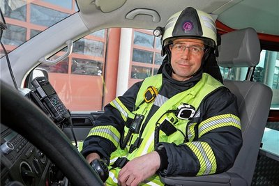 Kai Götze bleibt Leiter der Freiwilligen Feuerwehr in Meerane. 
