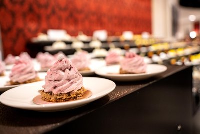 Dessertbuffet im Operncafé.