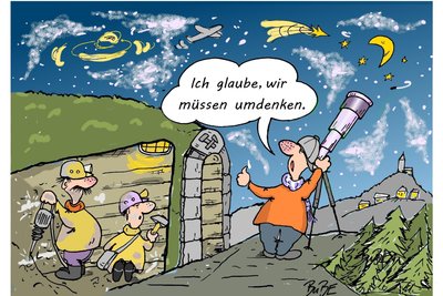 Die Erzgebirger fahren auf Überirdisches mittlerweile stärker ab als auf Bergbau.