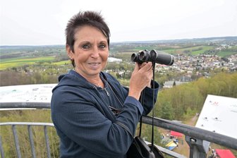 22. Glückauf-Wanderung sehr gut besucht - Bärbel Unger aus Stollberg war schon oft bei der Glückauf-Wanderung dabei und ist immer wieder begeistert.