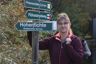22 Jahre „Wanderlatsch“: Mit Spaß, Bewegung und neuen Ideen durch die Wälder rund um Schellenberg - Simone Berthold, Vereinsvorsitzende beim Verein Wanderlatsch wandert für ihr Leben gerne.