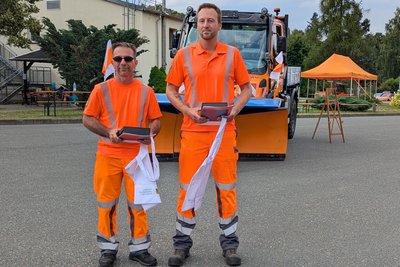 Danilo Frais und Ricardo Hackl aus Falkenstein haben den 8. Platz belegt.