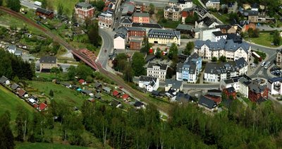 Parzellen der Klingenthaler Gartensparte am Barthelsberg