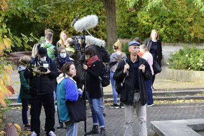 Start zur ersten Liveschalte: Chemnitz stellt sich bis Donnerstagnachmittag einer internationalen Jury vor.