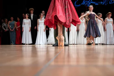 Auftritt beim Opernball.