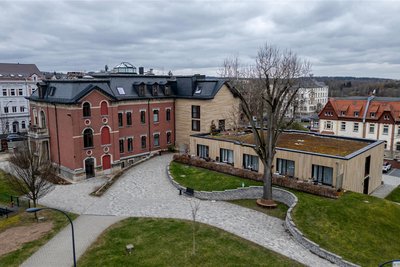 Die Villa Falgard in Falkenstein dient seit 2017 als Hospiz. Es ist das einzige im Vogtland.