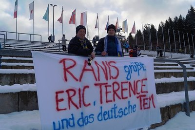 Aus Ranis im benachbarten Saale-Orla-Kreis waren wieder Marc und Sven (links) Lindig nach Klingenthal gekommen. 