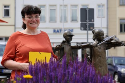 Ines Winkler hat für das Eiscafé im Gründelhaus gespendet.