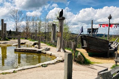 Im Touristenzentrum „Am Adlerfelsen“ wird nicht nur über die Osterfeiertage einiges geboten.