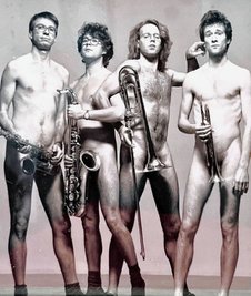 Volker Holly Schlott (links) mit den Fun Horns. 