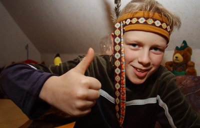 Als "Klaaner Indianer" wurde Christian Gebhardt bekannt.