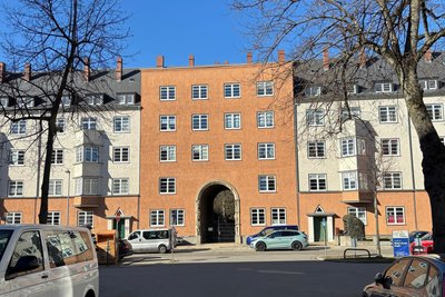 Drehort Hübschmannstraße.