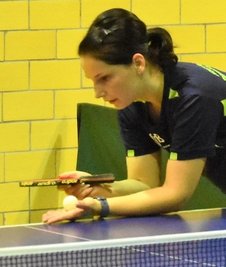 Kristin Mothes ist zurück, arbeitet nach einer längeren Pause aber noch daran, ihre alte Spielstärke wiederzuerlangen. 