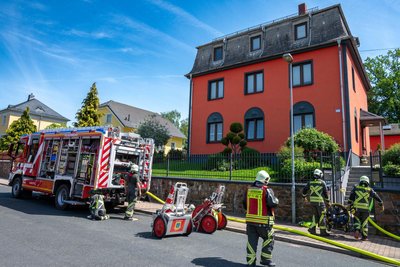 In Hartha ist die Feuerwehr zu einem Kellerbrand gerufen worden.
