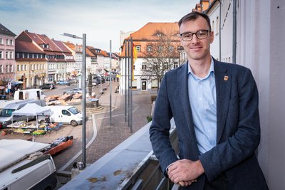 Oliver Gerstner ist Bürgermeister von Frankenberg.