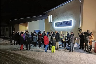 An einem Abend gab es ein Programm beim Sportverein Mulda. 