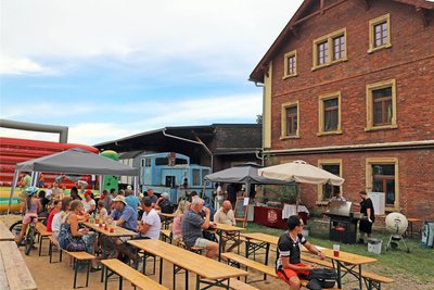 Das Brauhausfest im BAB Halsbrücke lockte dieses Jahr wieder viele Gäste an.
