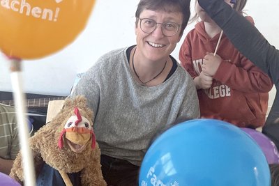 Annett Müller ist treibende Kraft beim Hortprojekt.