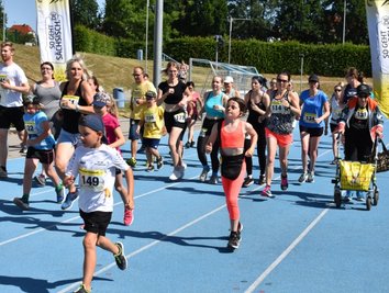 Beim Spendenlauf kam es nicht auf Höchstleistungen an. Es zählte der Wille, helfen zu wollen. 