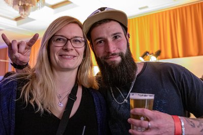 Vanessa Weiße und ihr Freund David Wiegand sprachen von einem geilen Abend.