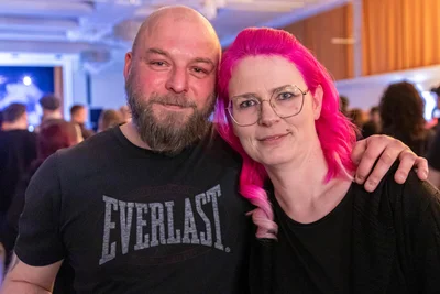 David Krüger besuchte gemeinsam mit seiner Nachbarin Monika Lang das Konzert in der Festhalle.