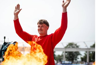 23. Werfertag in Gelenau: Richter, Maisch & Co. heiß auf Siege gegen starke Konkurrenz - Diskuswerfer Steven Richter ist heiß auf Siege, besonders bei seinem Heimspiel in Gelenau. Beim Goldenen Oval in Dresden war er als bester Deutscher Dritter.
