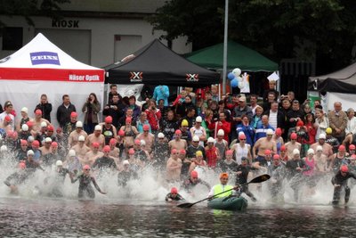 Zum Koberbachtriathlon am kommenden Wochenende wird der Sicherheitswächter wieder mit im Einsatz sein.