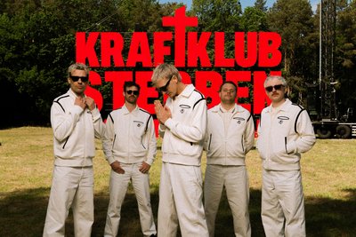 Für das Highfield-Festival 2026 bestätigt: Die Chemnitzer Band Kraftklub.