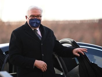 Bundespräsident Frank-Walter Steinmeier vor Beginn der 17. Bundesversammlung. 