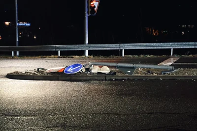 Ein Unfall ereignete sich am Montagabend auf der Mittweidaer Straße in Frankenberg.