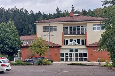Das Gymnasium Einsiedel.