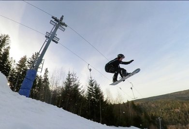 Große Sprünge sollen im Winter im Skigebiet an den Erlbacher Kegelbergen möglich sein. 