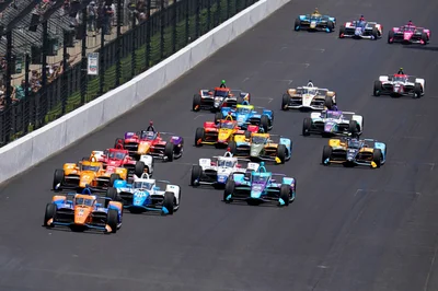 Das Rennen auf dem Oval-Kurs in Indianapolis ist eine harte Prüfung. (Archivbild)