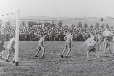 Auch heute noch das Spiel der Spiele in der Oelsnitzer Fußball-Historie: 2:1 gegen Falkenstein vor über 5000 Zuschauern.