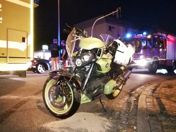 Der Unfall ereignete sich auf der Fürstenstraße in Chemnitz.