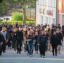 Sonntagsspaziergang durch Zwönitz, hier in der Rathausstraße.