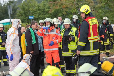 Die Einsatzkräfte müssen das genauer Vorgehen immer wieder besprechen.