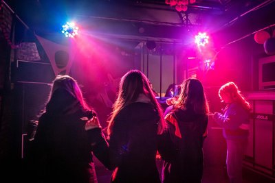 Die Party in der „Szene Rochlitz“.