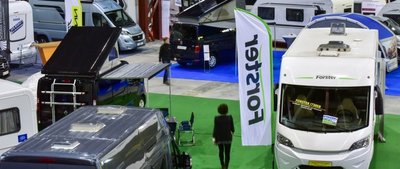 In der Messe Chemnitz werden Reisemobile und Caravans verschiedener Firmen und Händler aus Sachsen zu sehen sein.
